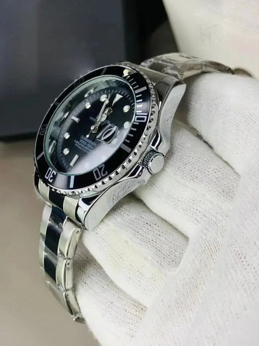 rolex watch black dial - veon watches