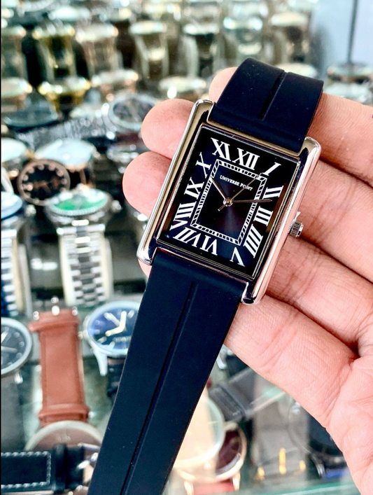 Universe Point Watch – Modern Style Meets Comfort | Silicone Strap | Water Resistant