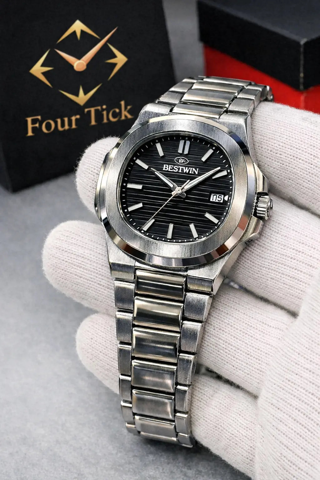 Bestwin Limited Edition Premium Dial - Superlative Finish Four Tick