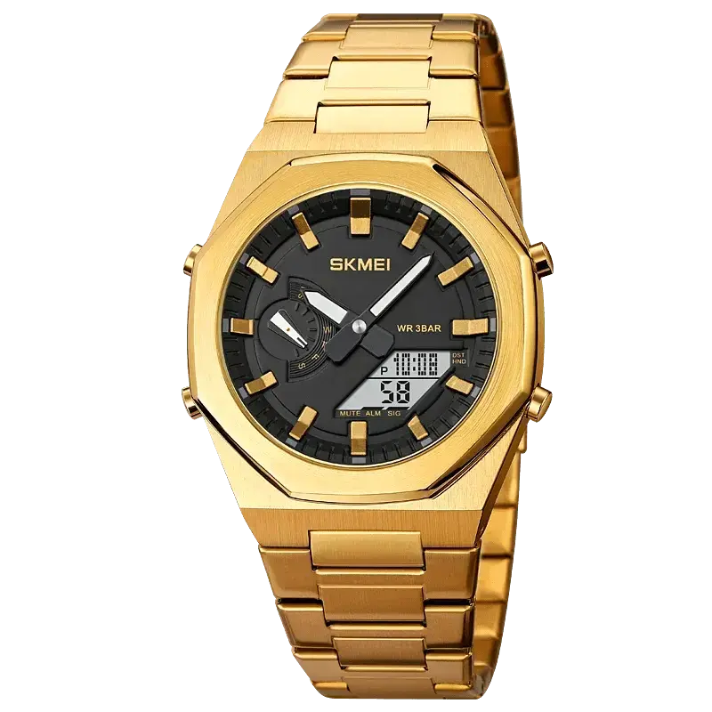 SKMEI 1816 – Dual Display Luminous Waterproof Watch Four Tick